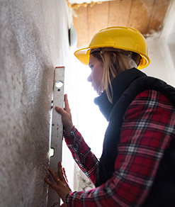 Worker on site